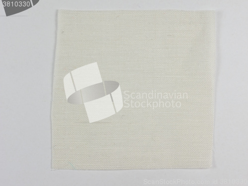 Image of White fabric sample