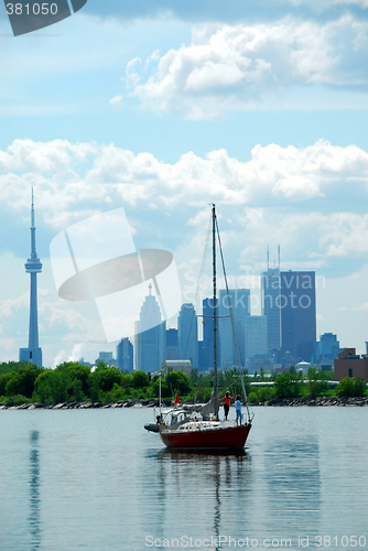 Image of Toronto city skyline