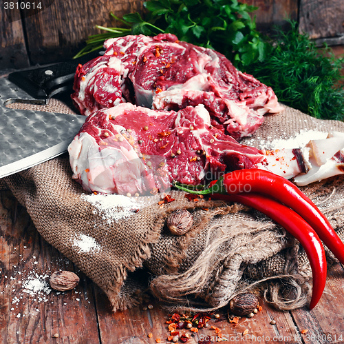 Image of rib eye of beef