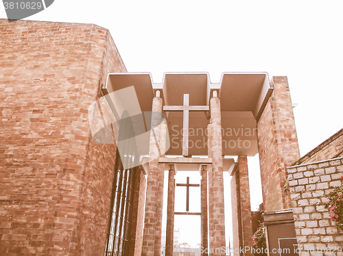 Image of Coventry Cathedral vintage