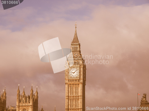 Image of Big Ben London vintage