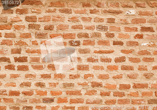 Image of Retro looking Brick wall