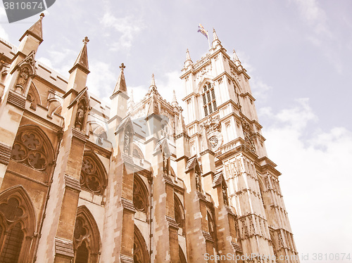 Image of Westminster Abbey vintage