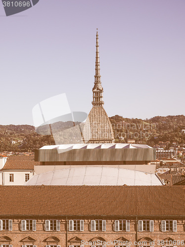 Image of Mole Antonelliana Turin vintage