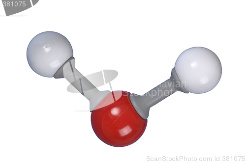 Image of H2O Water Molecule