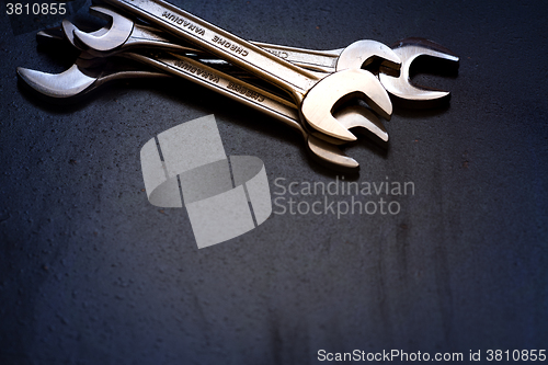 Image of Set of the stainless steel wrench