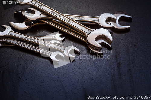 Image of Set of the stainless steel wrench