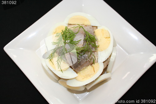 Image of Pickled herring sandwich