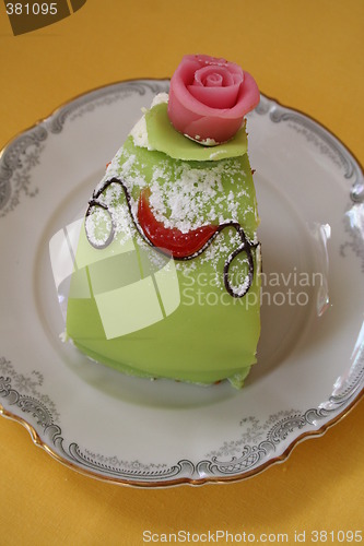 Image of Marzipan gateau