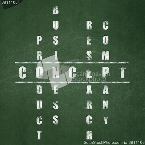 Image of Marketing concept: Concept in Crossword Puzzle