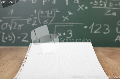 Image of Exercise book in school