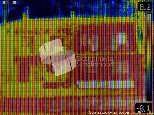 Image of Semi Detached House Infrared