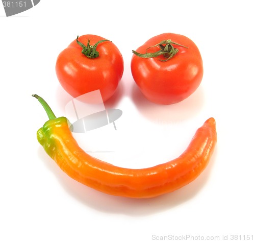 Image of vegetable smiley