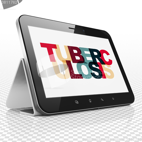 Image of Health concept: Tablet Computer with Tuberculosis on  display