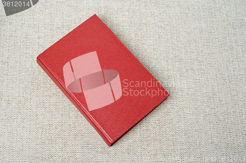 Image of Red book on the sofa