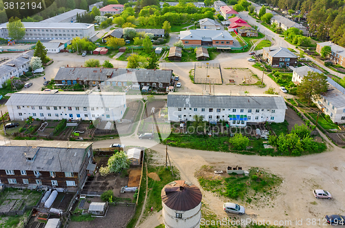 Image of Inhabited settlement at lunatic asylum in Vinzili