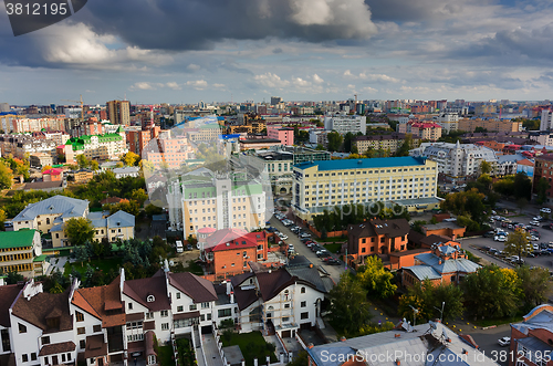 Image of Office buildings and hotels. Tyumen. Russia