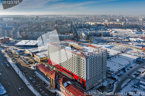 Image of Construction site of business center in Tyumen