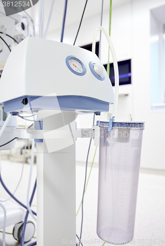 Image of vacuum aspirator at hospital operating room