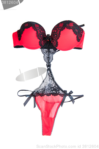 Image of seductive lingerie isolated