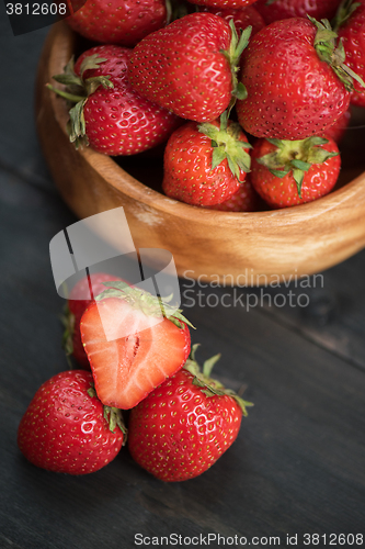 Image of Fresh ripe strawberry