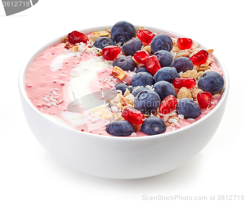 Image of breakfast smoothie bowl