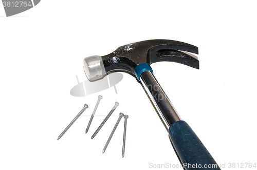 Image of Hammer and nails