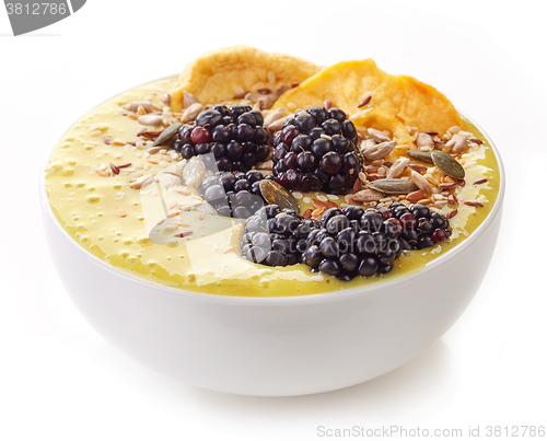 Image of breakfast smoothie bowl