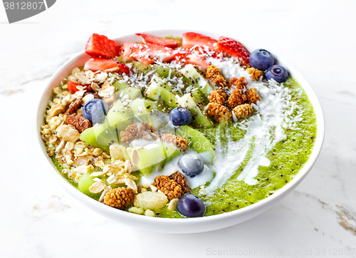 Image of breakfast smoothie bowl