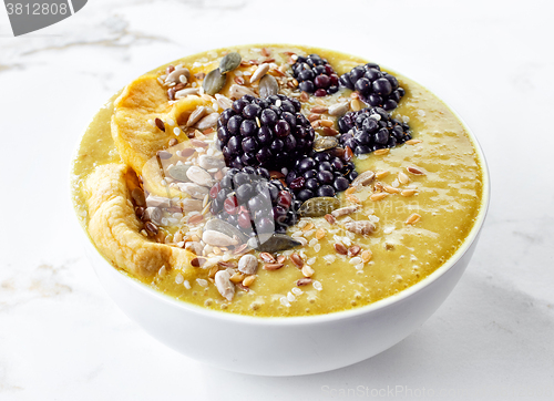 Image of breakfast smoothie bowl