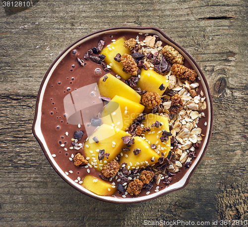 Image of breakfast smoothie bowl