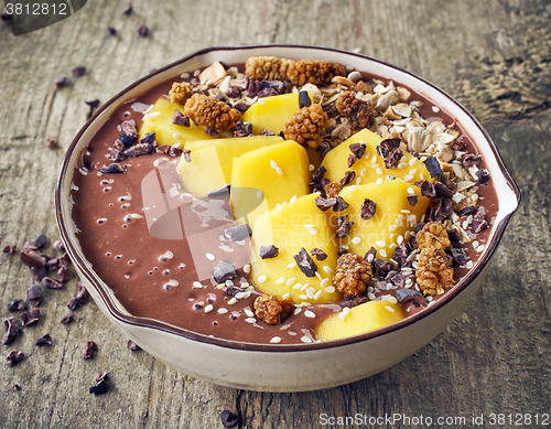 Image of breakfast smoothie bowl