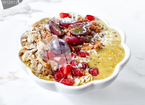 Image of breakfast smoothie bowl