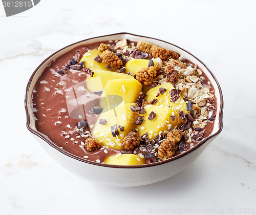 Image of breakfast smoothie bowl