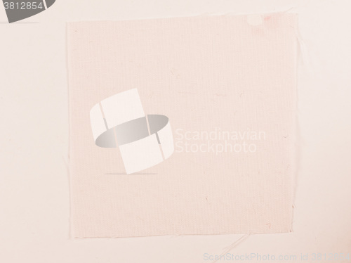 Image of  White fabric sample vintage