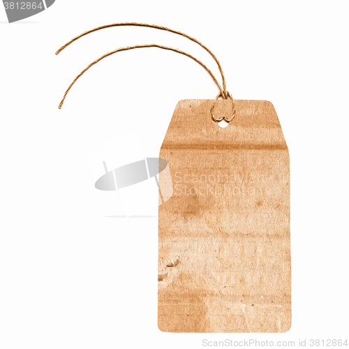 Image of  Tag label vintage