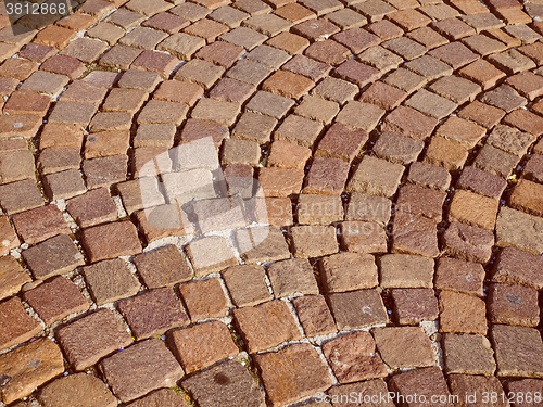 Image of Retro look Red porphyry background