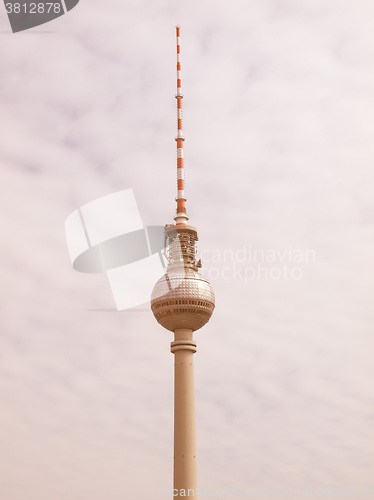 Image of TV Tower, Berlin vintage