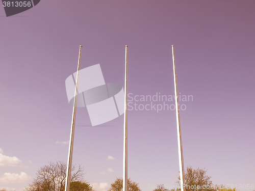 Image of  Flagpole vintage