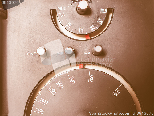 Image of  Vintage radio vintage