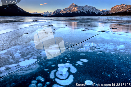 Image of Abraham Lake Winter