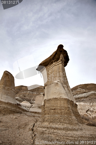 Image of Badlands Alberta  hoo doo