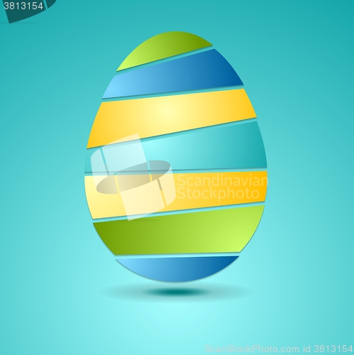 Image of Egg abstract background. Easter design