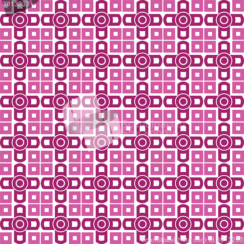 Image of Seamless wallpaper. purple geometric repetitive print