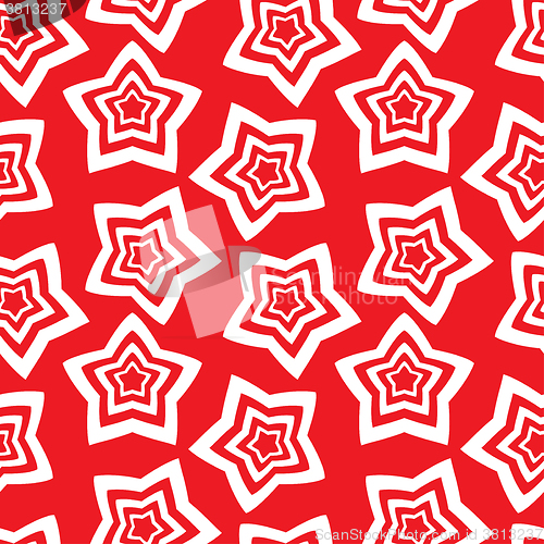 Image of Seamless wallpaper. repetitive print with stars