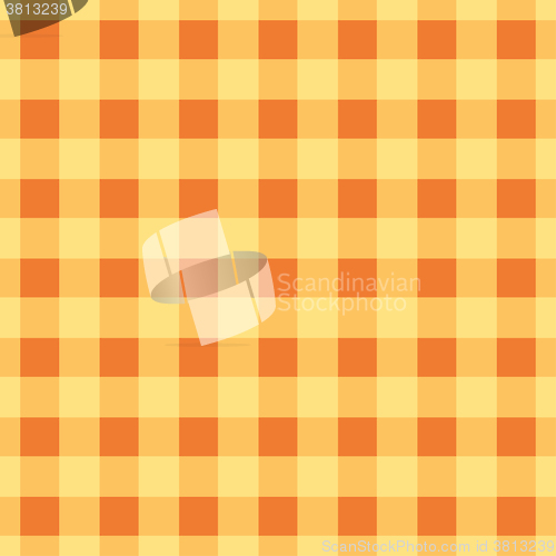 Image of Simple plaid wallpaper. The yellow brown tablecloth