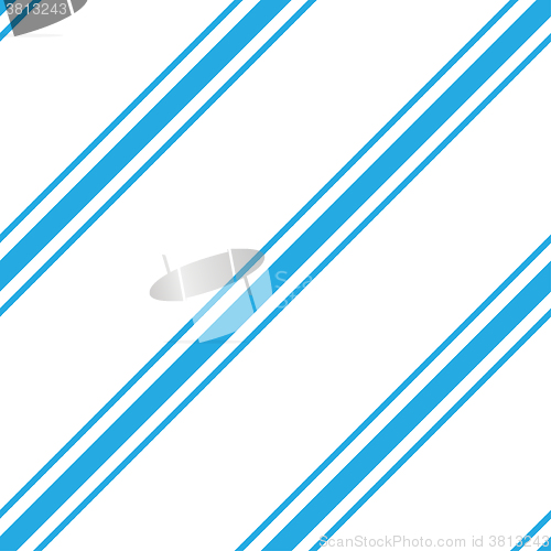 Image of Seamless simple wallpaper. The diagonal blue stripes on a white 