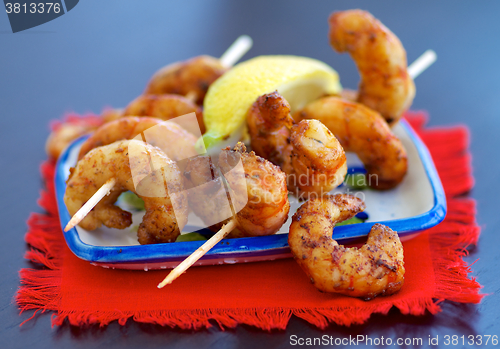 Image of Delicious Grilled Prawns