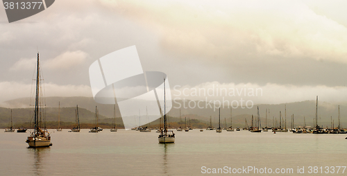 Image of Parking of Small Yachts