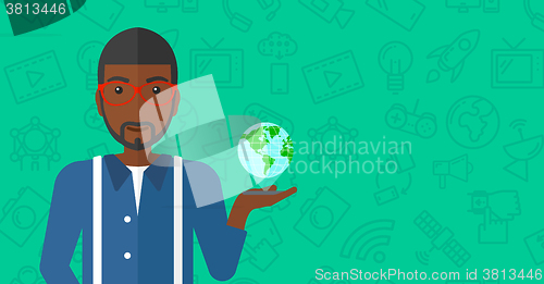 Image of International technology communication.